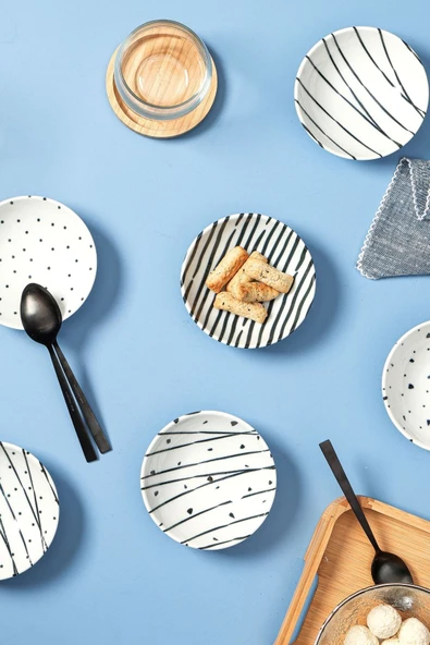 Porland Sidereal 6lı Karma Kase Takımı 11,5cm - 4