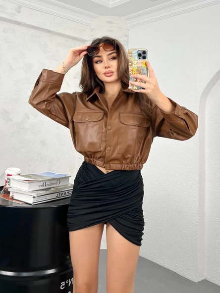 Bayan Yeni model Deri Ceket 9991991