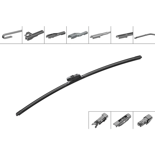 Bosch Aeroeco Muz Silecek Takımı Mini Cooper 2004-2012 ile uyumlu - 2