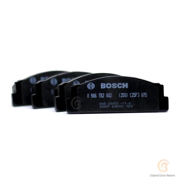 Tofaş Ön Fren Balata Takımı 4'lü 0986TB2002 Bosch - Resim 2