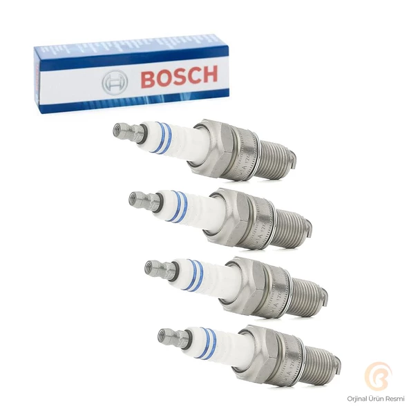 Bosch Renault-Peugeot-Citroen 4'lü Buji Seti FR7DC+ 0242235666