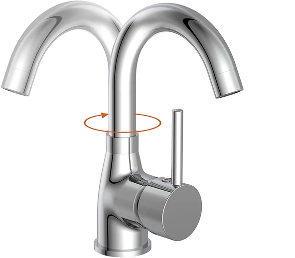 Sardıcı Krom Gövde Mutfak Evye Bataryası - 3