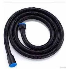 Turbo Siyah Duş Başlığı Stop Tuşlu 150 Cm uSiyah Duş Hortumu Siyah Turbo Hortum - 7