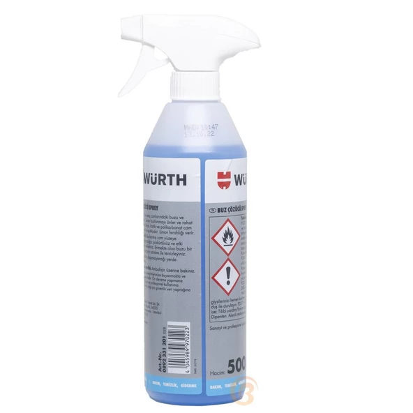 Würth Buz Çözücü Sprey 500 ml - Resim 2