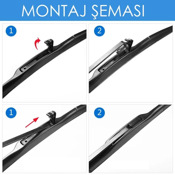 Sentinel Hibrit Silecek Takımı Suzuki Sx4 S Cross 2013-2015 ile uyumlu - 3