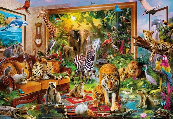 Educa 6000 Parça Entering The Bedroom Puzzle