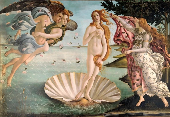 Anatolian 2000 Parça Venüs'ün Doğuşu Puzzle - Botticelli