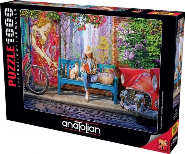 Anatolian 1000 Parça Kitap Keyfi Puzzle - Angelo Bonito - 2