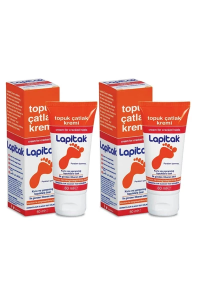 Lapitak Topuk Çatlak Kremi 60 Ml 2 Adet
