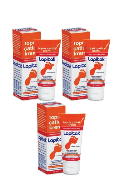Lapitak Topuk Çatlak Kremi 60 Ml 3 Adet