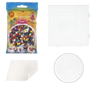 Ütülenen Boncuk 4 Lü Özel Set (orjinal Boncuk) HAMA1000