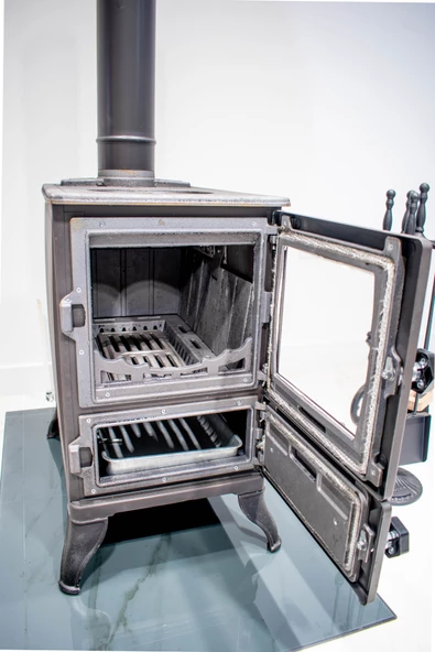 Şömine Soba Fırınsız Kuzine - 4