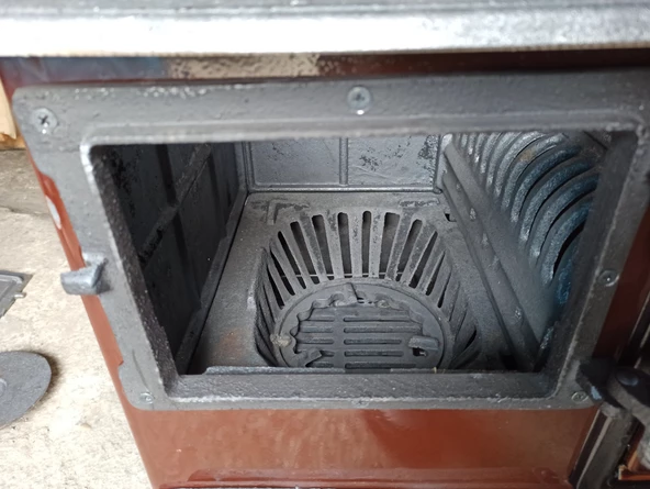 BÜYÜK BOY DERİN OCAK FIRINLI DÖKÜM KUZİNE MAŞİNGA -KÖMÜR -ODUN SOBASI - 3