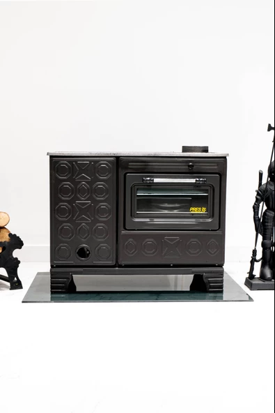 KOVALI FIRINLI ÖNDEN DELİKLİ KÖMÜR ODUN MAŞİNGA VE KUZİNE MODELİ - 3