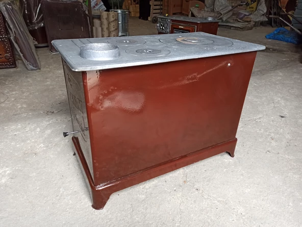 BÜYÜK BOY DERİN OCAK FIRINLI DÖKÜM KUZİNE MAŞİNGA -KÖMÜR -ODUN SOBASI - 4