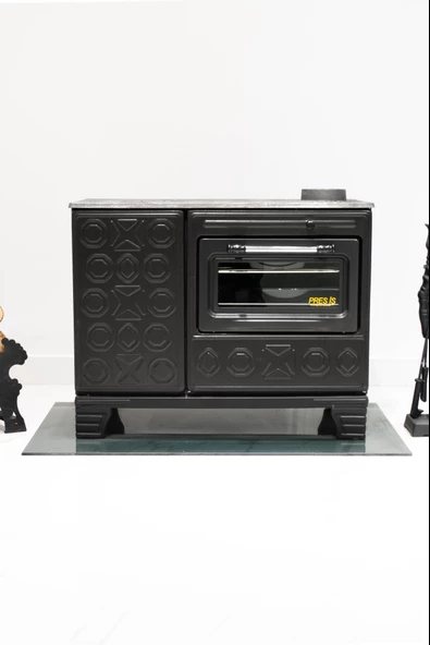 KOVALI FIRINLI ALTTAN DELİKLİ UYUYAN KÖMÜR ODUN MAŞİNGA VE KUZİNE MODELİ - 3