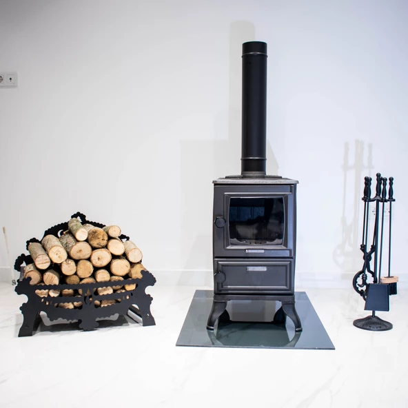 Şömine Soba Fırınsız Kuzine - 2