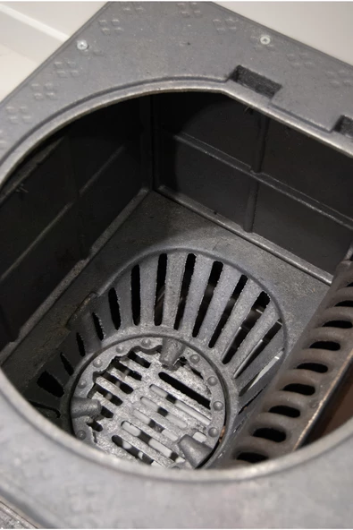 Fırınlı Döküm Derin Ocak Kuzine Soba Kömür Sobası Odun Sobası - 6