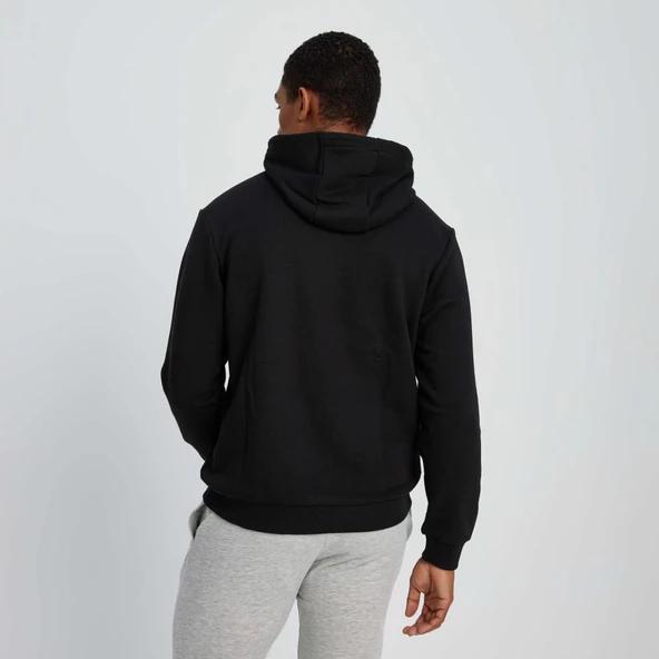 Ellesse Erkek Sweatshirt Kapüşonlu Siyah - 5