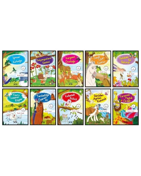 1. Sınıf Konuşan Hayvanlar Serisi 10 Kitap - 2