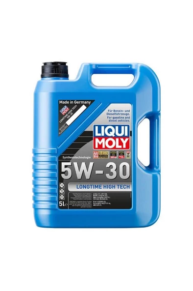 LIQUI MOLY 5W30 Motor Yağı DPF'li Sentetik LONGTIME HIGH TECH 5 L