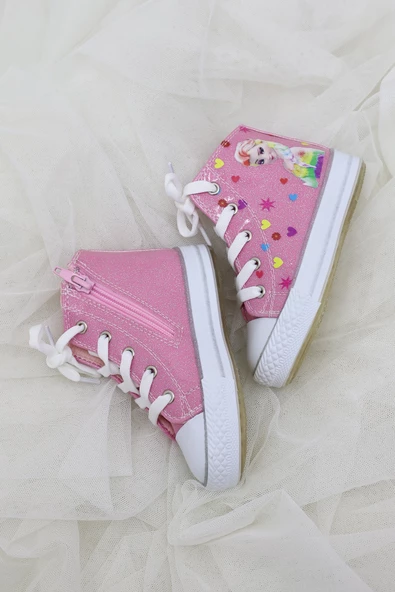 GA&LA ışıklı elsa baskılı converse ayakkabı - 6