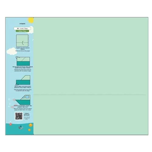 ORIGAMI Art Craft-El Becerileri Serisi 4-8 Yaş - Resim 3