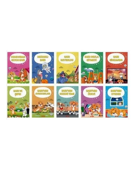 1. Sınıf Sarının Maceraları Seti 10 Kitap - 2