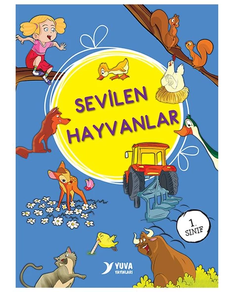 1. Sınıf Sevilen Hayvanlar Serisi 10 Kitap