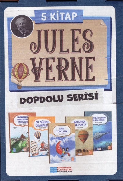 EVRENSEL DOPDOLU SERİSİ JULES VERNE SETİ ( 5 KİTAP )