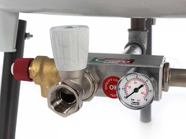 Grifo PEW20 Hidrolik Balonlu Meyve Presi 20 Litre Paslanmaz Çelik Tank - 4