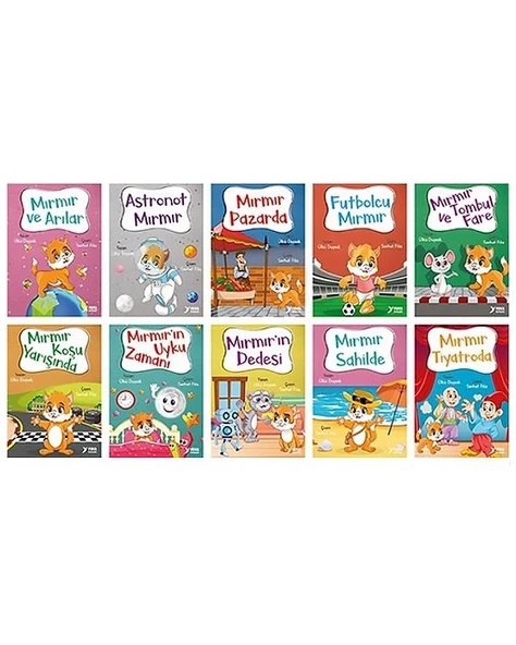 1. Sınıf Mırmırın Maceraları Seti 10 Kitap - Resim 2