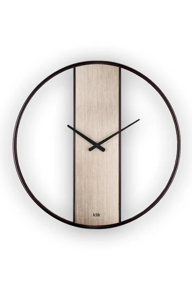 Digithome Demre Sessiz Mekanizmalı Modern Duvar Saati 61,5 Cm Gümüş - K-DEMRE-GUMUS C320.230