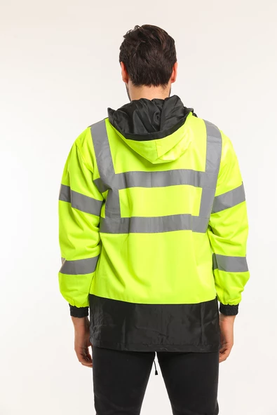 Workwear Çift Taraf İşçi Ceket - 6
