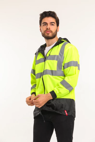 Workwear Çift Taraf İşçi Ceket - 5