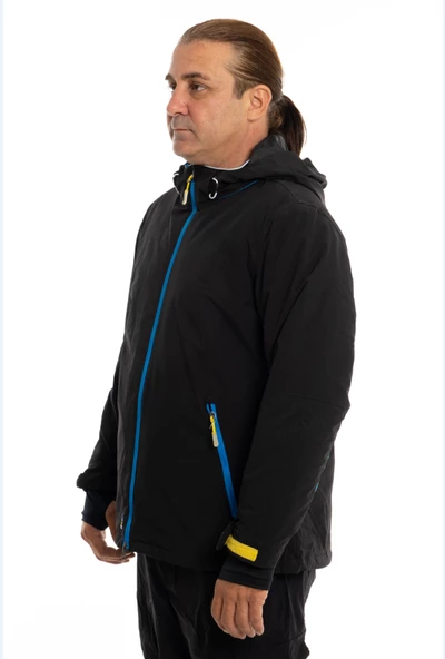 Ulla Popken Unisex Kadın&Erkek Kilolulara Özel Kayak Montu - 2