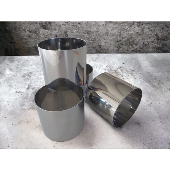 PARFE PASTA KALIBI Ø8 CM H:6 CM - Resim 2