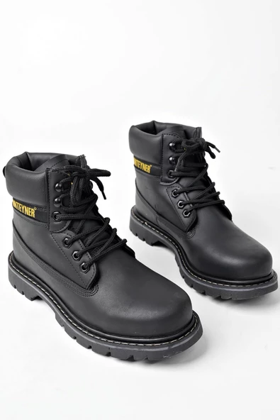 Muggo CATEX Garantili Kaymaz Taban Suya Soğuğa Dayanıklı Unisex Kışlık Bot - 11