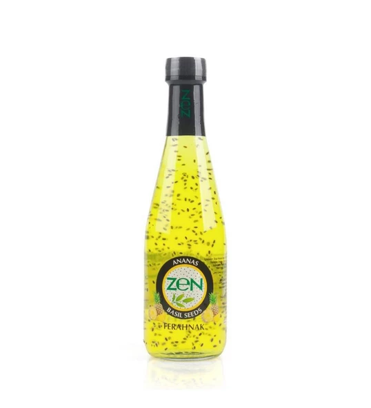 Zen Basil Zen Fesleğen Tohumlu Ananas Aromalı Içecek 330 ml