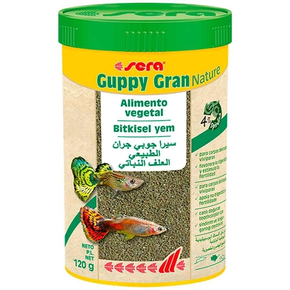 Sera Guppy Gran Nature 250 ML