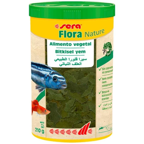 Sera Flora Nature Pul Balık Yemi 1000 ML ürün görseli