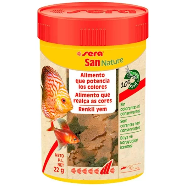 Sera San Nature Pul Balık Yemi 100 ML