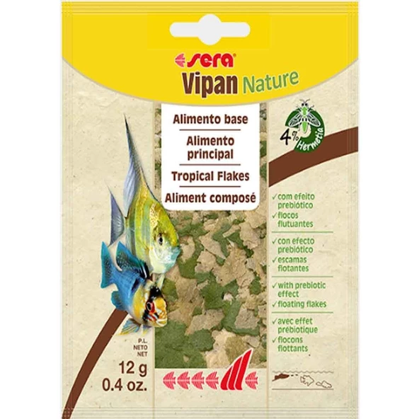 Sera Vipan Nature Pul 12 Gr