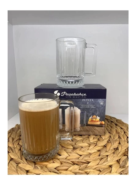 Paşabahçe 55442 Elsia Cam Kupa 310Cc 2 Li - 2