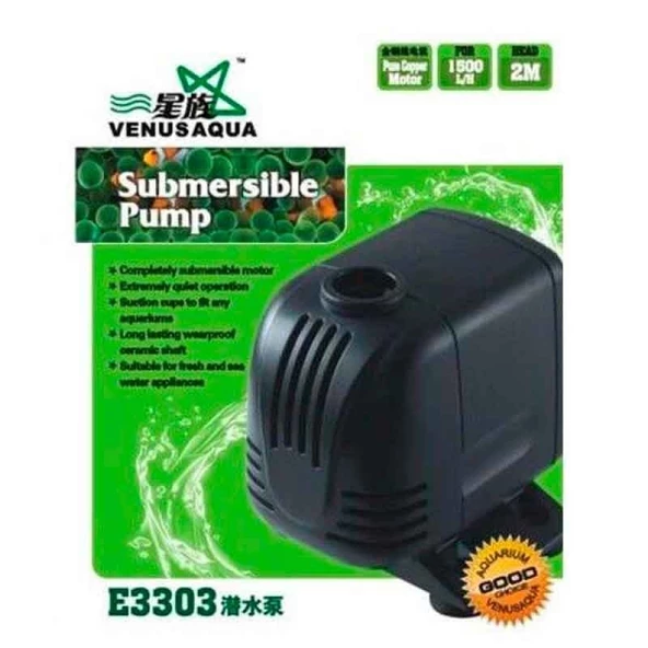 Venus Aqua Akvaryum Kafa Motoru E3303 1500 L/S 26W