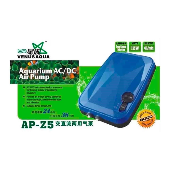 AP-Z5 Venusaqua Sarjlı Hava Motoru Çift Çıkış