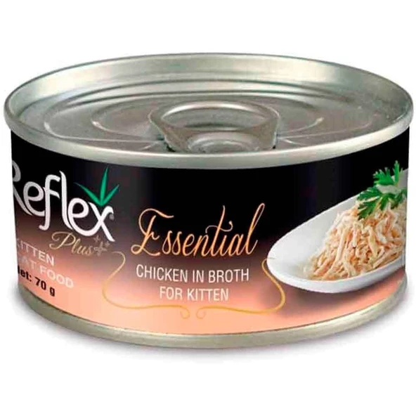 Reflex Plus Essential Yavru Kedi Konservesi Tavuklu 70 Gr