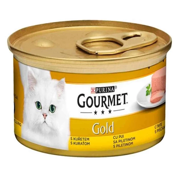 Proplan Gourmet Kıyılmış Tavuklu Kedi Konservesi 85 Gr