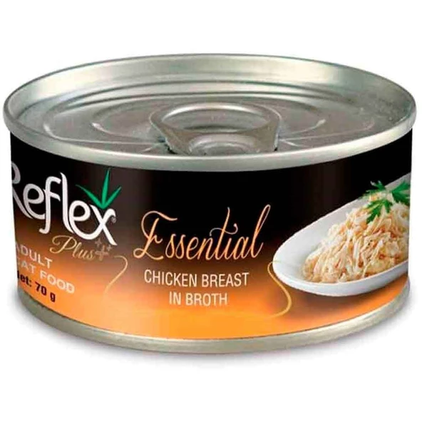 Reflex Plus Essential Kedi Konservesi Tavuk Göğüslü 70 Gr