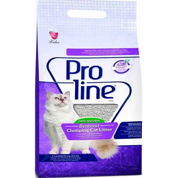 Pro Line Lavanta Kokulu Kedi Kumu 5 LT ürün görseli 1